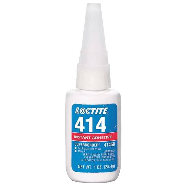 LT-233801 414 CLEAR SUPER BONDER INSTANT ADHESIVE PLASTIC BONDER 1 OZ BOTTLE