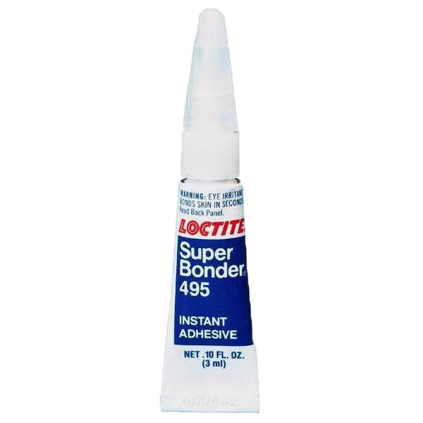 LT-234072 495 CLEAR SUPER BONDER INSTANT ADHESIVE 3 GRAM TUBE