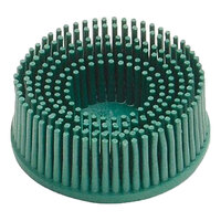 3M SCOTCH-BRITE ROLOC CERMAIC RD-ZB BRISTLE DISC COARSE GRADE GREEN 1" X 5/8" P50 GRIT