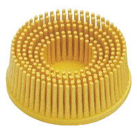 3M SCOTCH-BRITE ROLOC CERAMIC RD-ZB BRISTLE DISC MEDIUM GRADE YELLOW 1 IN X 5/8 IN P80 GRIT