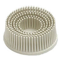 3M SCOTCH-BRITE ROLOC CERAMIC RD-ZB BRISTLE DISC FINE GRADE WHITE 2 IN X 5/8 IN P120 GRIT
