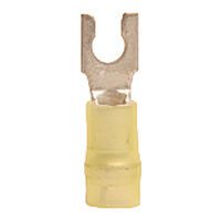 12-10 AWG 3 PIECE WITH SLEEVE NYLON INSULATED SNAP SPADE CONNECTOR WITH #10 STUD