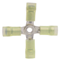 12-10 AWG 3-PIECE WITH SLEEVE NYLON INSULATED 4 WAY CONNECTOR