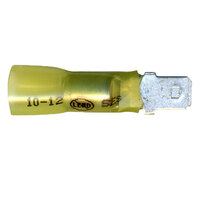 12-10 AWG ELECTRO LINK SOLDER SEAL PARTIAL INSUL MALE QUICK CONNECT .250 TAB WIDTH 25/PACK