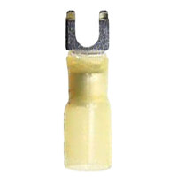 12-10 AWG HEAT SHRINK CRIMP AND SEAL FLANGED SPADE CONNECTOR WITH #10 STUD