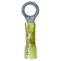 12-10 AWG MULTI LINK CRIMP SOLDER SEAL RING CONNECTOR WITH #10 STUD PACK/25