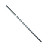 1/4 X 8 HSS 118 DEGREE POINT EXTRA LENGTH DRILL BIT ROUND SHANK 6 FLUTE LENGTH
