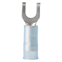 16-14 AWG 3-PIECE NYLON INSULATED FLANGED SPADE CONNECTOR WITH #10 STUD