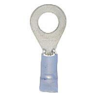 16-14 AWG NYLON INSULATED RING CONNECTOR WITH 1/4 STUD PACK/25