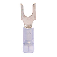 16-14 AWG 3-PIECE WITH SLEEVE NYLON INSULATED BLOCK SPADE CONNECTOR WITH #10 STUD