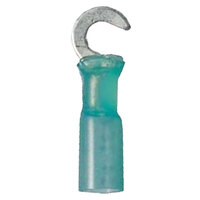 16-14 AWG HEAT SHRINK CRIMP AND SEAL HOOK CONNECTOR WITH #10 STUD