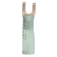 16-14 AWG HEAT SHRINK CRIMP AND SEAL FLANGED SPADE CONNECTOR WITH #10 STUD