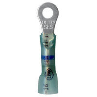 16-14 AWG MULTI LINK CRIMP SOLDER SEAL RING CONNECTOR WITH #10 STUD PACK/25