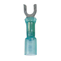 16-14 AWG NYAX HEAT SHRINK CRIMP AND SEAL SPADE CONNECTOR WITH #10 STUD