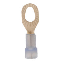 16-14 AWG 3-PIECE WITH SLEEVE NYLON INSULATED MULTI STUD RING CONNECTOR STUD SIZES 6-8-10