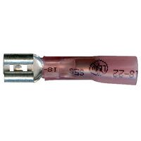 22-18 AWG ELECTRO LINK SOLDER SEAL PARTIAL INSUL FEMALE QUICK CONNECT .250 TAB WIDTH 25/PACK
