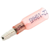 22-18 AWG HEAT SHRINK CRIMP AND SEAL MALE BULLET CONNECTOR .157 WIDTH PACK/25