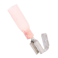 22-18 AWG NYAX HEAT SHRINK CRIMP AND SEAL PARTIAL INSUL PIGGYBACK CONNECTOR .250 TAB WIDTH 25/PACK