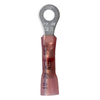 22-18 AWG MULTI LINK CRIMP SOLDER SEAL RING CONNECTOR WITH #10 STUD PACK/25