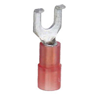 22-18 AWG NYLON INSULATED FLANGED SPADE CONNECTOR WITH #10 STUD