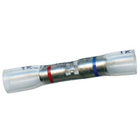 22-18 TO 16-14 AWG OPTISEAL CRYSTAL CLEAR STEP DOWN BUTT CONNECTOR PACK/25