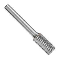 3/8 X 3/4 CYLINDRICAL BUR WITH END CUT SHAPE B 1/4 SHANK SB-3