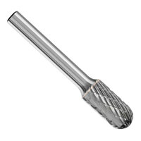 3/8 X 3/4 CYLINDRICAL BUR WITH RADIUS END SHAPE C 1/4 SHANK SC-3