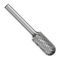1/2 X 1 CYLINDRICAL BUR WITH RADIUS END SHAPE C 1/4 SHANK SC-5