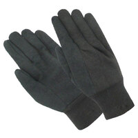 BROWN JERSEY GLOVE W/ DOTS UNIVERSAL