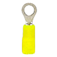 24-20 AWG 3-PIECE WITH SLEEVE NYLON INSULATED RING CONNECTOR WITH #10 STUD