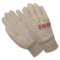 BIG RED DOUBLE LAYER 22 OZ WHITE FLANNEL PALM INDUSTRIAL GLOVE LARGE