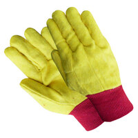 ECONOMY GOLD CHORE RED CUFF LARGE