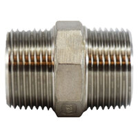 3/4 304 STAINLESS STEEL HEX NIPPLE