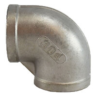 3/4 304 STAINLESS STEEL PIPE 90 DEGREE ELBOW