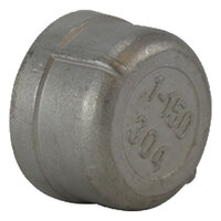 3/4 304 STAINLESS STEEL PIPE CAP