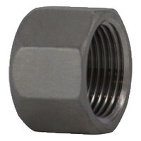 3/8 304 STAINLESS STEEL PIPE HEX CAP