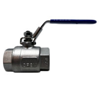 3/8 316 STAINLESS STEEL 2-PIECE FULL PORT BALL VALVE 2000 PSI