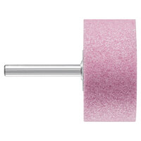 2 X 1, 60 GRIT VITRIFIED MOUNTED POINT, STEEL EDGE, W242 1/4 SHANK AO