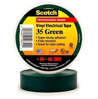 3M SCOTCH VINYL ELECTRICAL GREEN COLOR CODING TAPES 35
