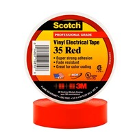 3M SCOTCH VINYL ELECTRICAL RED COLOR CODING TAPES 35