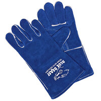 BLUE BEAST JERSEY LINED SPLIT LEATHER WELDING GLOVE SEWN WITH DUPONT KEVLAR