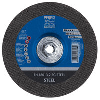 7 X 1/8 CUTOFF WHEEL 5/8-11 ARBOR SG STEEL DEPRESSED CENTER TYPE 27