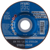 4 1/2 X .045 CUTOFF WHEEL 7/8 ARBOR SG STEELOX DEPRESSED CENTER TYPE 27