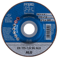4 1/2 X .045 CUTOFF WHEEL 7/8 ARBOR SG ALU DEPRESSED CENTER TYPE 27
