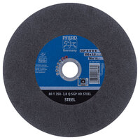 14 X 1/8 CUTOFF WHEEL FOR STATIONARY APPLICATIONS 1 ARBOR SG HD STEEL FLAT TYPE T1