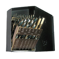 29 PIECE BLACK & GOLD ULTRA BOR SUPER PREMIUM 135 DEGREE SPLIT POINT MECHANICS LENGTH 3/8 REDUCED SH