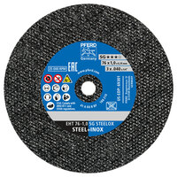 3 X .040 DIE GRINDER CUTOFF WHEEL 1/4 ARBOR SG STEELOX FLAT TYPE 1