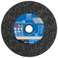 3 X .040 DIE GRINDER CUTOFF WHEEL 3/8 ARBOR SG STEELOX FLAT TYPE 1