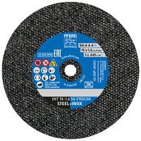 DIE GRINDER CUT-OFF WHEEL, 3" X .045 X 1/4, SG STEELOX, T1, ALUMINUM OXIDE