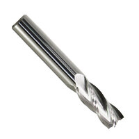 13/32 SOLID CARBIDE 4 FLUTE SINGLE END CENTER CUTTING SQUARE END MILL 7/16 SHANK 2 3/4 OAL